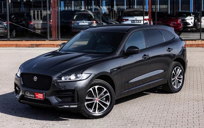 Jaguar F-Pace cena 126900 przebieg: 125933, rok produkcji 2019 z Gogolin małe 781